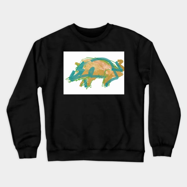 Zwijn Crewneck Sweatshirt by Anigroove